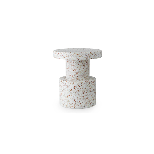 [Bit Stool/603005] BIT : Stool blanc 42x36 cm