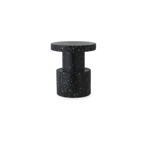 [Bit Stool/603006] BIT : Tabouret noir 42x36 cm