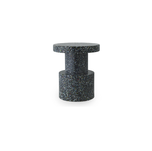[Bit Stool/603008] BIT : Stool noir multi 42x36 cm